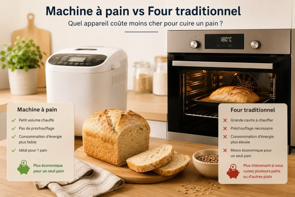 Machine à pain ou four
