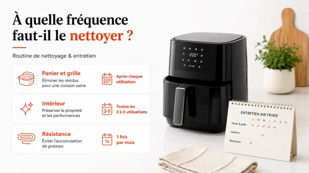 À quelle fréquence faut-il le nettoyer